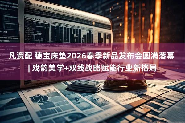 凡资配 穗宝床垫2026春季新品发布会圆满落幕 | 戏韵美学+双线战略赋能行业新格局